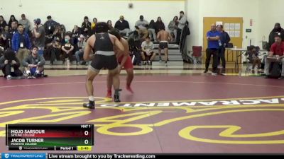 174 lbs Cons. Round 3 - Jacob Turner, Modesto College vs Mojo Sarsour, Skyline College