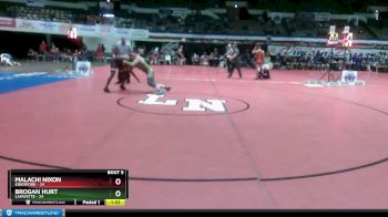 157 lbs Semifinals (8 Team) - Brogan Hurt, Lafayette vs Malachi Nixon, Kingsfork