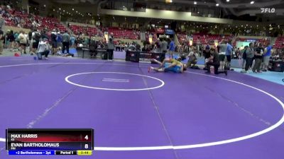 157 lbs Semifinal - Max Harris, KS vs Evan Bartholomaus, MN