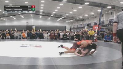 150 lbs Semis - Bradley Lazzerini, Team Tulsa Wrestling Club vs Hunter Gordon, Ranger 47