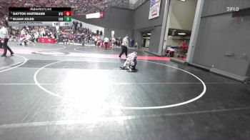 135 lbs Quarterfinal - Dayton Hartmann, B.A.M Training Center vs Elijah Joles, River Valley Youth Wrestling