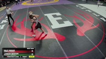 Cons. Round 2 - Riley Bishop, Doniphan-Trumbull vs Landon Newton, Tri County Northeast