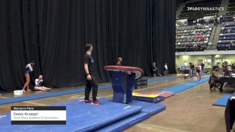 Casey Krueger - Women's Pairs, North Shore Academy Of Gymnastics - 2021 Women's Xcel Region 4 Championships