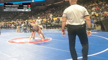 135 Class 1 lbs Cons. Round 1 - Danica Ballard, Smithville vs Payton Hammack, St. Charles West