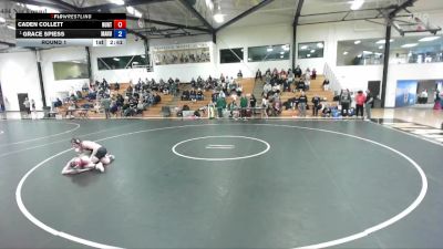 138 lbs Round 1 - Grace Spiess, Manchester vs Caden Collett, Huntingdon