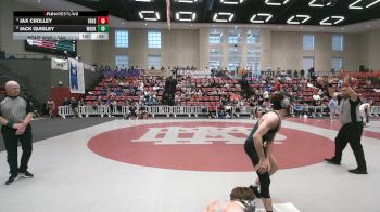 144 lbs 3rd Place Match - Jax Crolley, Father Ryan High School vs Jack Quigley, Webb School Of Knoxville