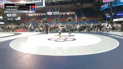 132 lbs Champ. Rd Of 32 - Antonio Mills, Georgia vs Luke Schoch, California