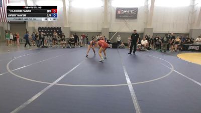 170 lbs Champ. Rd Of 16 - Clarion Fager, Charger Wrestling Club vs Avery Naven, Elite Force