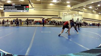 149 lbs Champ. Round 2 - Gage Graziano, East Stroudsburg University vs Braylen Vaughn, Wilmington College