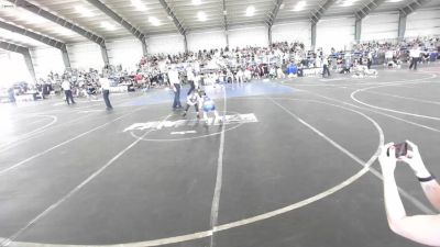 50 lbs Quarterfinal - Nalu Sylva, Black Hills Wr Ac vs Hunter Vaughn, Mini Avengers