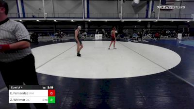 133 lbs Consi Of 4 - Ethan Fernandez, Spartan WC vs Zach Whitmer, Columbia