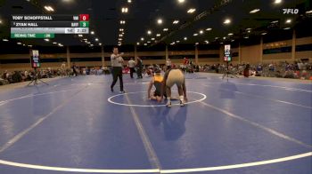 197 lbs Rd Of 32 - Toby Schoffstall, Virginia Military Institute vs Zyan Hall, Navy