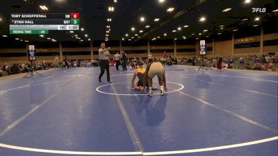 197 lbs Rd Of 32 - Toby Schoffstall, Virginia Military Institute vs Zyan Hall, Navy
