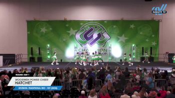 Woodmen Power Cheer - Hatchet [2024 L1 Traditional Rec - 10Y (NON) Day 1] 2024 CSG Indy Challenge