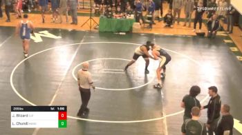 285 lbs Prelims - Jack Blizard, Saint John's Prep vs Lohith Chundi, Mansfield