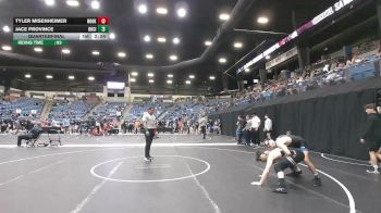 141 lbs Quarterfinal - Jace Province, Oklahoma City vs Tyler Misenheimer, Northeast Oklahoma