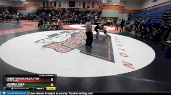 165 lbs Cons. Round 2 - Chance Cole, Millikin University vs Christopher McCarthy, Rhode Island