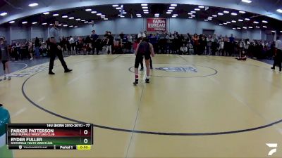 77 lbs Cons. Round 4 - Ryder Fuller, Smithfield Youth Wrestling vs Parker Patterson, Wild Buffalo Wrestling Club