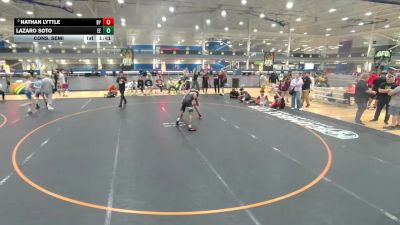 120 lbs Cons. Semi - Lazaro Soto, Eagle Empire vs Nathan Lyttle, Unattached