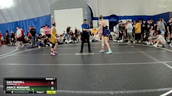 120 lbs Round 7 (8 Team) - Sam Parnell, Jackson HS vs Pierce Reinhart, Team Nauman Bethel Park
