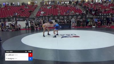 80 kg Cons 16 #1 - Zach LaBryer, Pennsylvania vs Tanner Hodgins, New Jersey