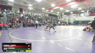 126 lbs Champ. Round 2 - Rene Cordero, Poway vs Gabriel Torres, Hoover (San Diego)