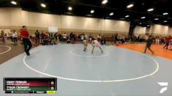 110 lbs 1st Place Match - Vinny Ferrari, Cardinal Wrestling Club vs Tyson Crowsey, Ranger 47 Wrestling Club
