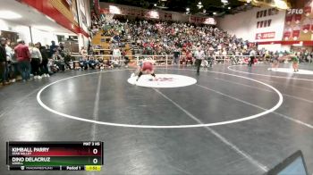 106 lbs Quarterfinal - Dino Delacruz, Lovell vs Kimball Parry, Star Valley