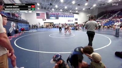 95 lbs 3rd Place Match - Branson Burton, Sage Valley Jr High vs Jaxton Hatley, Torrington Middle School