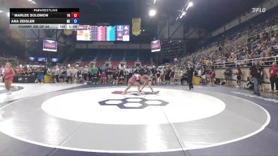 115 lbs Champ. Rd Of 64 - Marlee Solomon, PA vs Ana Zeigler, ME