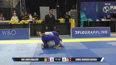 Gabriel Rodrigues Quesada vs Eric Larios Caballero 2025 Pan Jiu Jitsu IBJJF Championship