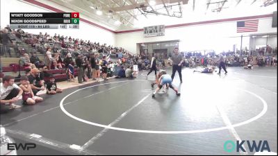 64 lbs Rr Rnd 2 - Wyatt Goodson, Powerhouse Gold vs Nixon Goodspeed, Rough Riders