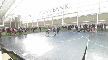 144 lbs Cons. Round 4 - George Garcia, Clearfield vs Xander Gasser, Maple Mountain