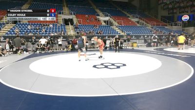 165 lbs Cons. Sub-quarters - Vaughn Strobel, Arizona vs Colby Houle, Vermont
