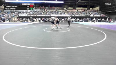 175 lbs Cons. Semi - Max Harris, Hutchinson HS vs Evan Johnson, Tecumseh-Shawnee Heights HS