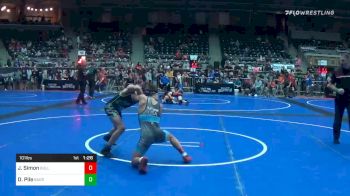 101 lbs Semifinal - Joseph Simon, Bull Trained vs Dylan Pile, Bay Area Dragons