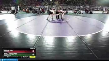 4A 195 lbs Cons. Round 1 - Phil Janquart, Bishop Kelly vs Orrin Hill, Shelley