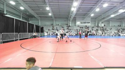 85 lbs Rr Rnd 2 - Trey Jackson, Ragin Raisins Fredonia ES vs Knox Stamp, Team Barracuda Elem