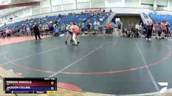 145 lbs Quarterfinal - Pierson Manville, PA vs Jackson Collins, OH