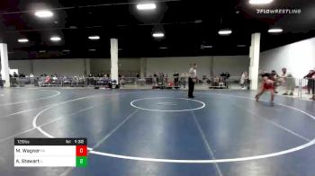 128 lbs Quarterfinal - Mason Wagner, PA vs Aaron Stewart, IL