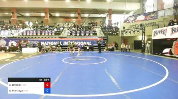 143 lbs Round Of 64 - Audrey Driskell, Lincoln vs Andrea Montoya, Central Methodist University
