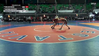 1A-4A 132 Champ. Round 1 - Hayden Hartzog, Alexandria HS vs Kellan Irons, Westminster Christian Academy