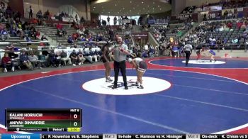 6A 120 lbs Semifinal - Aniyah Dinwiddie, Jonesboro vs Kalani Horiuchi, Springdale