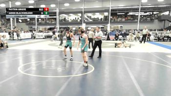 5 - 106 lbs Cons. Semi - Payton Griste, Massaponax vs Aiden Blackwelder, Glen Allen