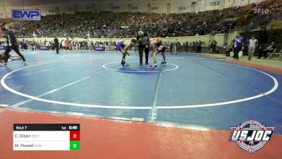 155 lbs Round Of 32 - Cohen Olsen, Best Trained vs Mack Powell, Bristow Youth Wrestling