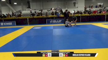 Nikolas Stephen Velardi vs Kyheim Nikolai Peterson 2026 American National IBJJF Jiu-Jitsu Championship