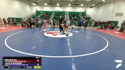 150 lbs 1st Place Match - William Alt, Eastside United Wrestling Club vs Chayce Buckner, Moorcroft Mat Masters Wrestling Club