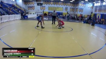 144 lbs Round 1 (8 Team) - Nathaniel Barrett, Attack WC vs Hunter Brown, Panhandle Gator Dogs