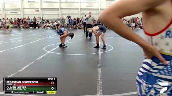 110 lbs Round 1 (6 Team) - Oliver Lester, Revolution Elite vs Sebastian Schmeltzer, Forge