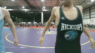 106 lbs Champ. Round 2 - Takoda Parker, Blacksburg High School vs Landon Warren, Alchemy